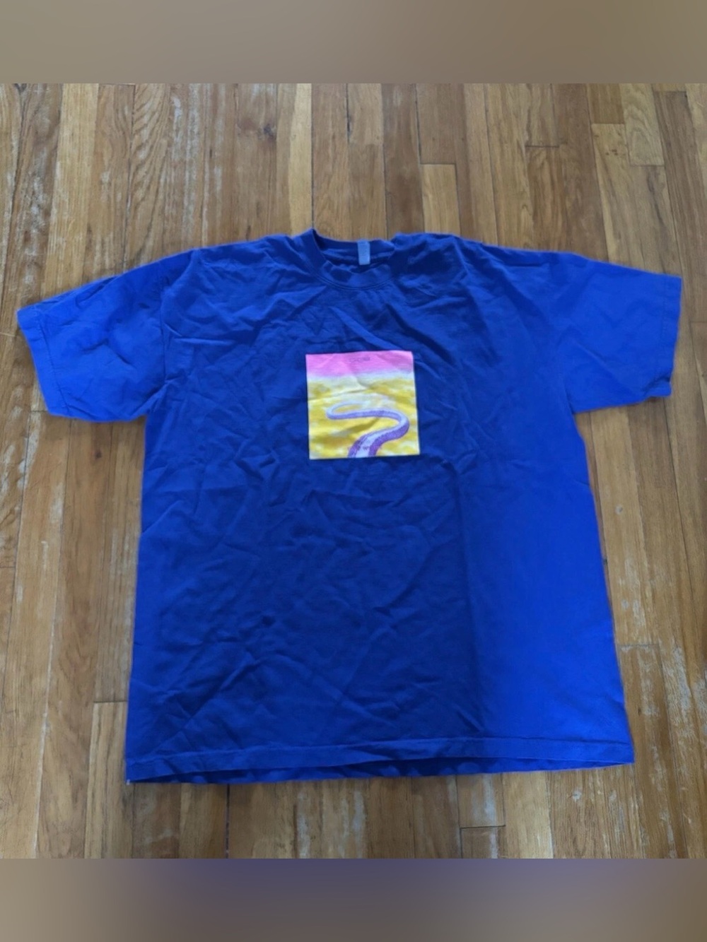 Die z Dick Now Where Tee - Blue NWOT XL X-Large